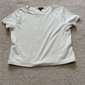 Express Cream Short Sleeve Women's Tee